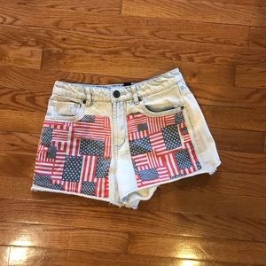 Forever 21 American Flag Shorts